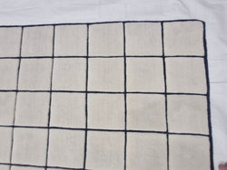 Off White Wool Area Rug