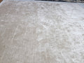Pearl White Color viscose Silk Rug