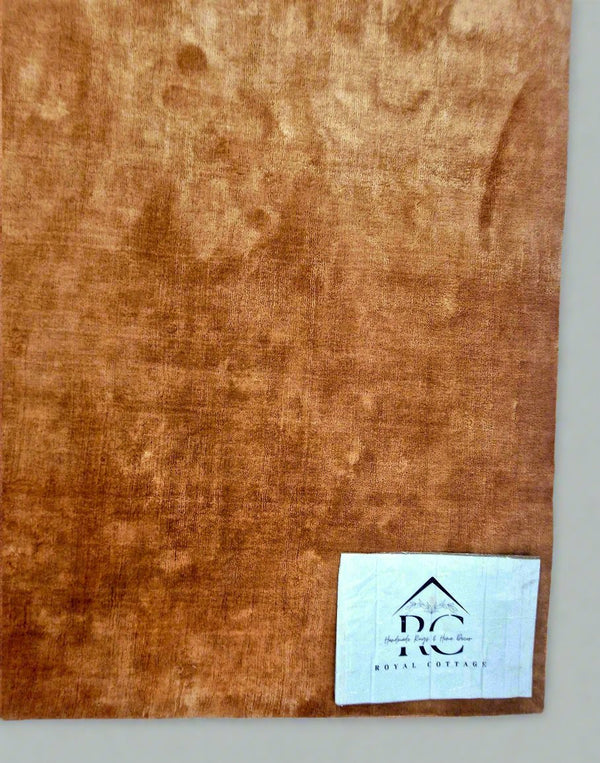 Copper Color viscose Silk Rug