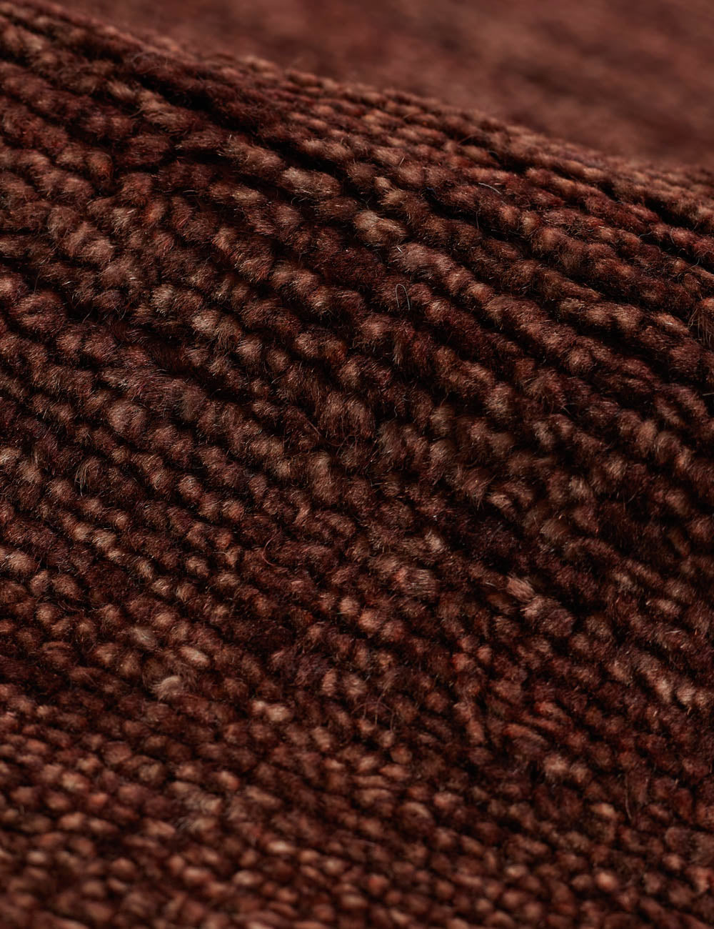 Maroon Red Luxury Hand-Knotted Artistry Texture Rug