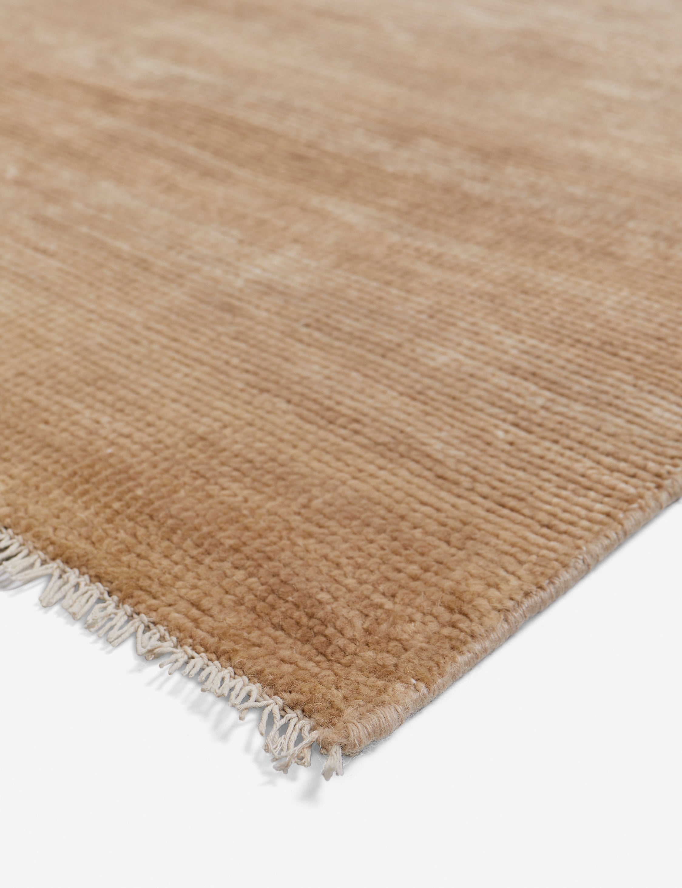 Wheat color Rug Hand-Knotted Wool Area Rug Artistry Gabbeh Rug