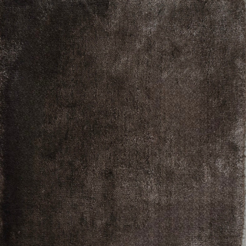 Pearl White Color viscose Silk Rug