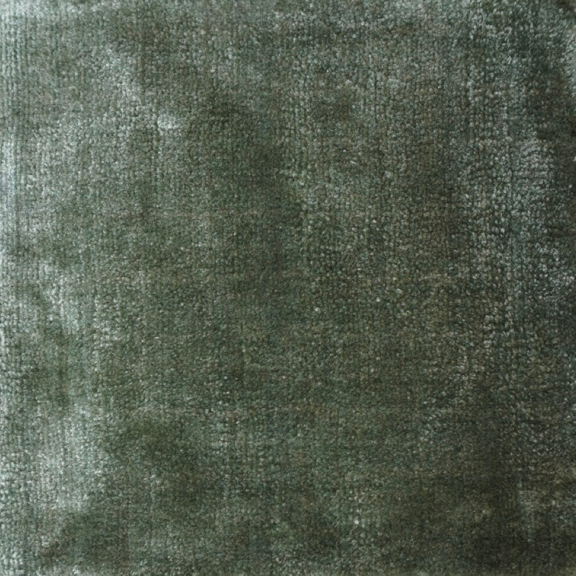Pearl White Color viscose Silk Rug