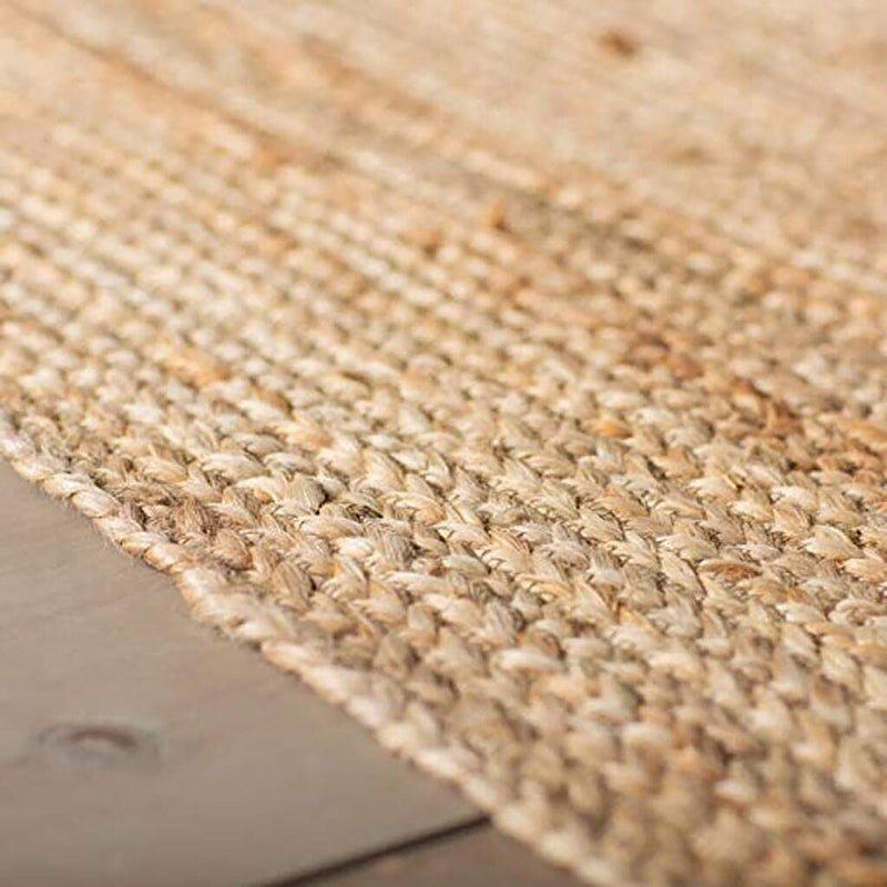 Braided Natural Jute Rug