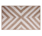 White Serenity Braided Jute Rug
