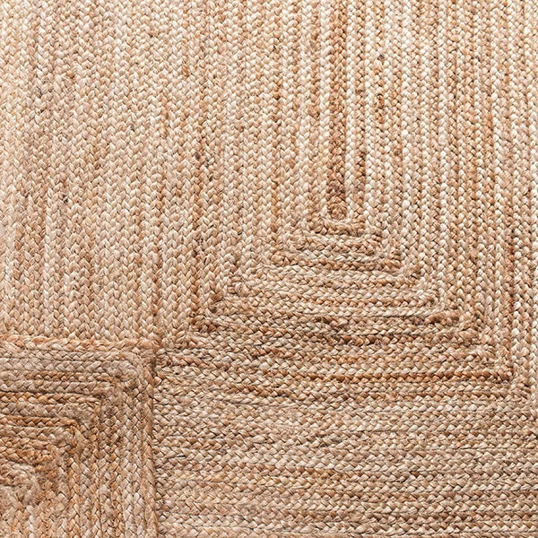 Braided Natural Jute Rug