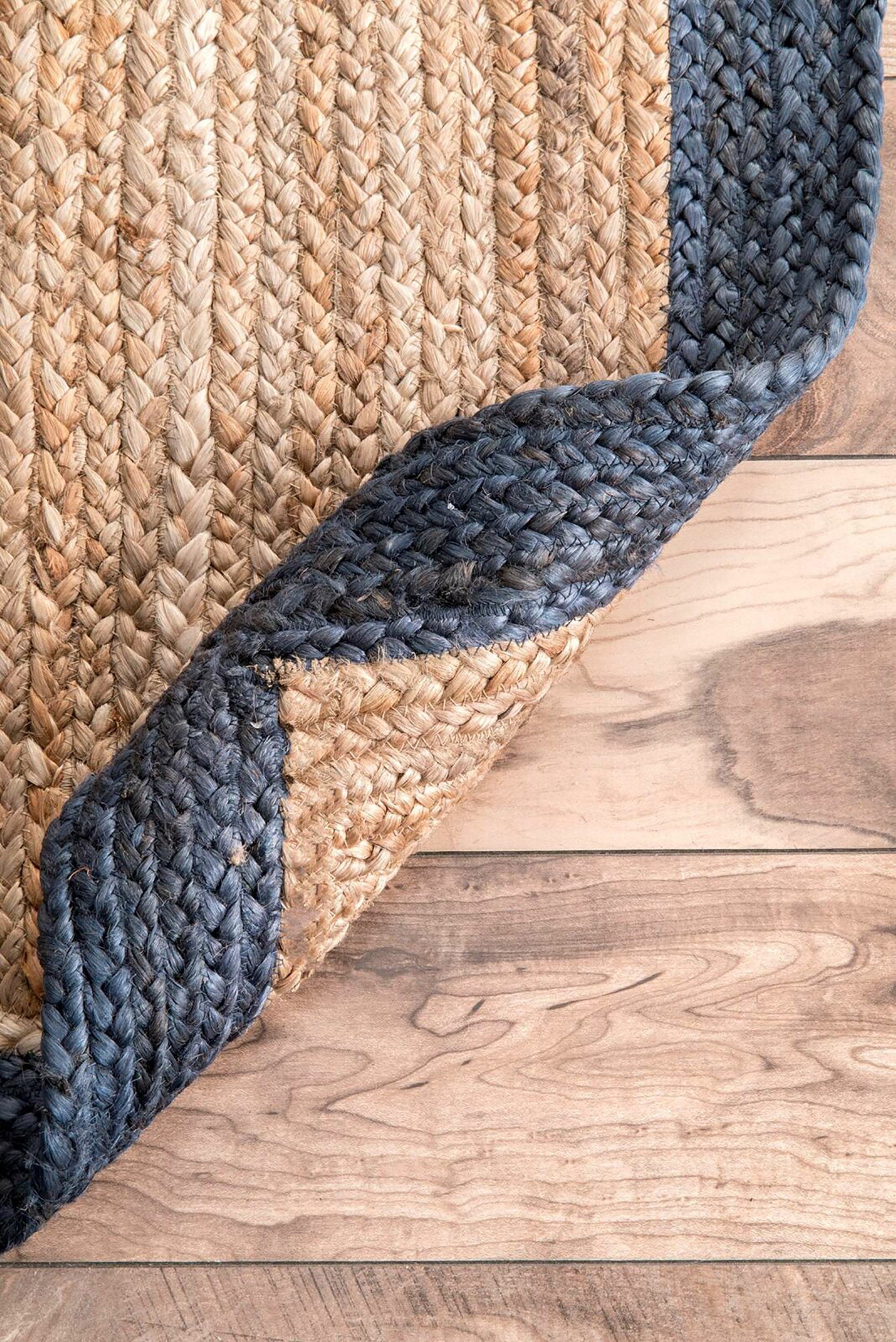 Braided Bohemian Rug | Bohemian Jute Rug | ROYAL COTTAGE