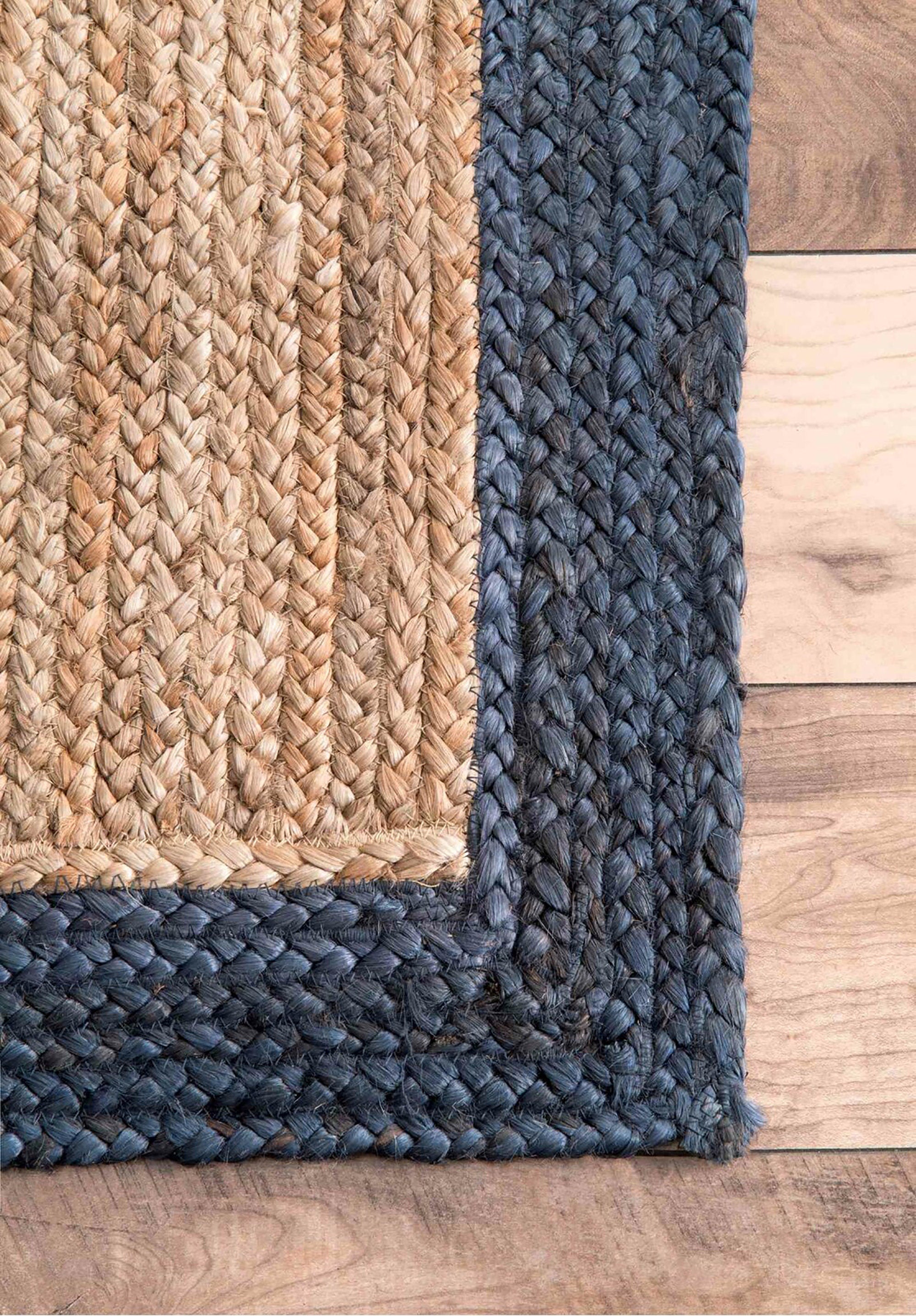 Braided Bohemian Rug | Bohemian Jute Rug | ROYAL COTTAGE