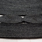 Stylish Black Round Rug | Braided Jute Area Rug | ROYAL COTTAGE