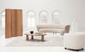 White Moroccan Hand Knotted Wool Rug