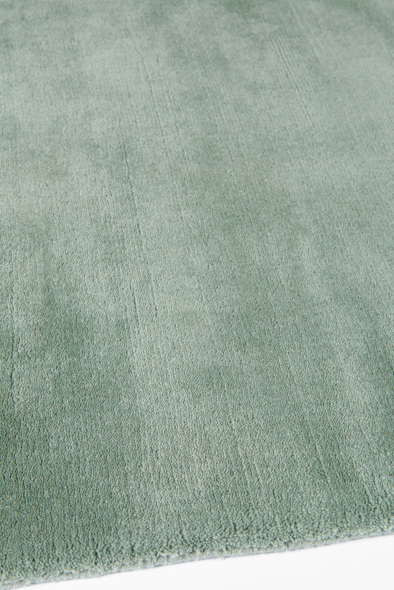 Ocean Green Handmade Wool Rug