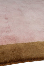Dusky Rose & Cocoa Handmade Rug