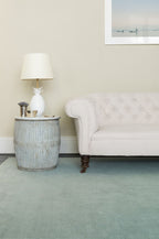 Light Green Handmade Wool Rug