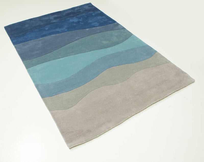 Ocean Breeze Multicolor Wool Rug