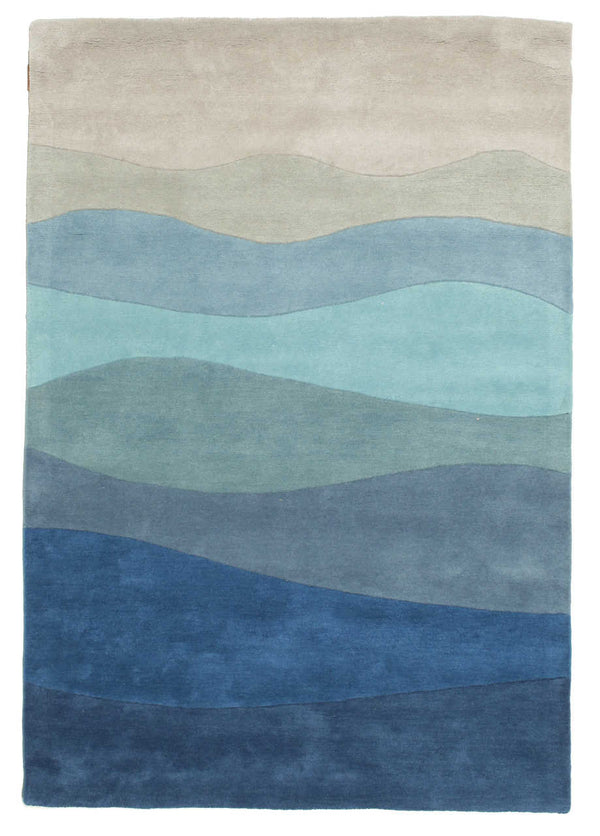 Ocean Breeze Multicolor Wool Rug