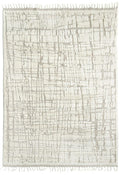 White-light Grey Hand Knotted Wool Rug
