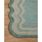 Aesthetic Aqua Ocean Area Rug