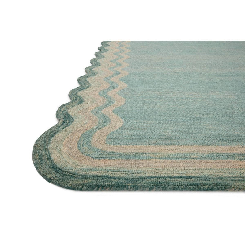 Aesthetic Aqua Ocean Area Rug