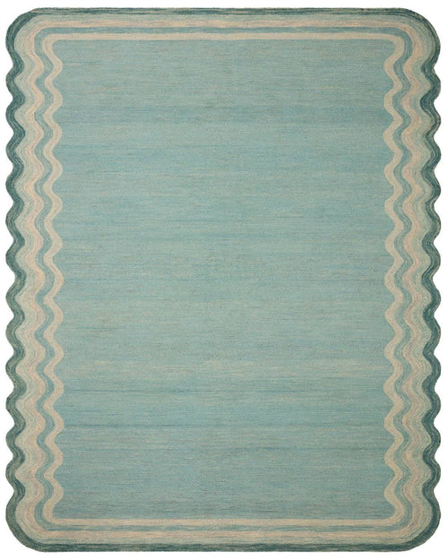Aesthetic Ocean Rug | Aesthetic Aqua Rug | ROYAL COTTAGE