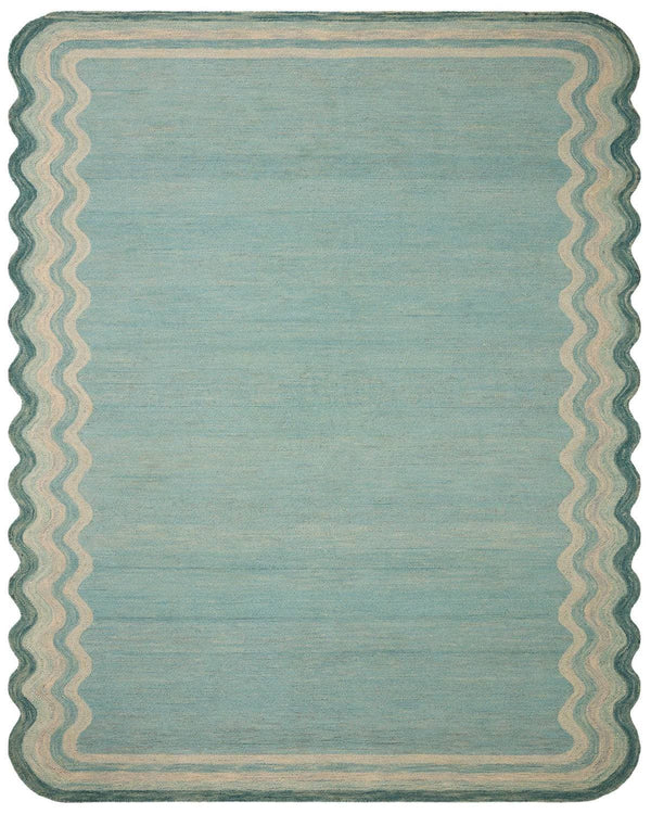 Aesthetic Ocean Rug | Aesthetic Aqua Rug | ROYAL COTTAGE