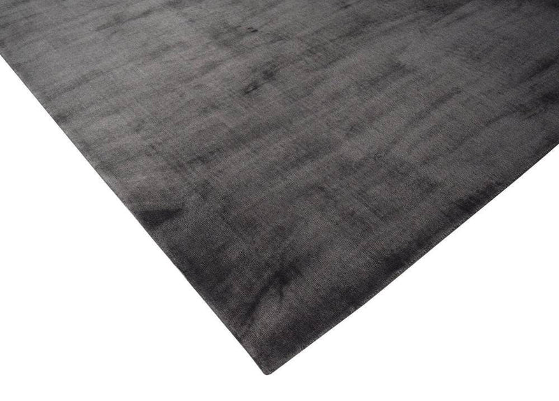 Charcoal Viscose Rug | Charcoal Area Rug | ROYAL COTTAGE