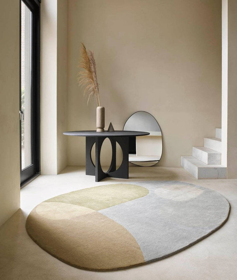 Chroma Semi-Circle Wool Rug