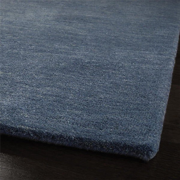 Luxury Blue Handmade Wool Rug