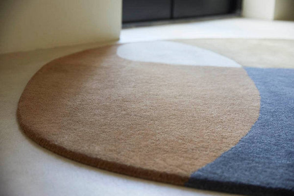 Chroma Semi-Circle Wool Rug