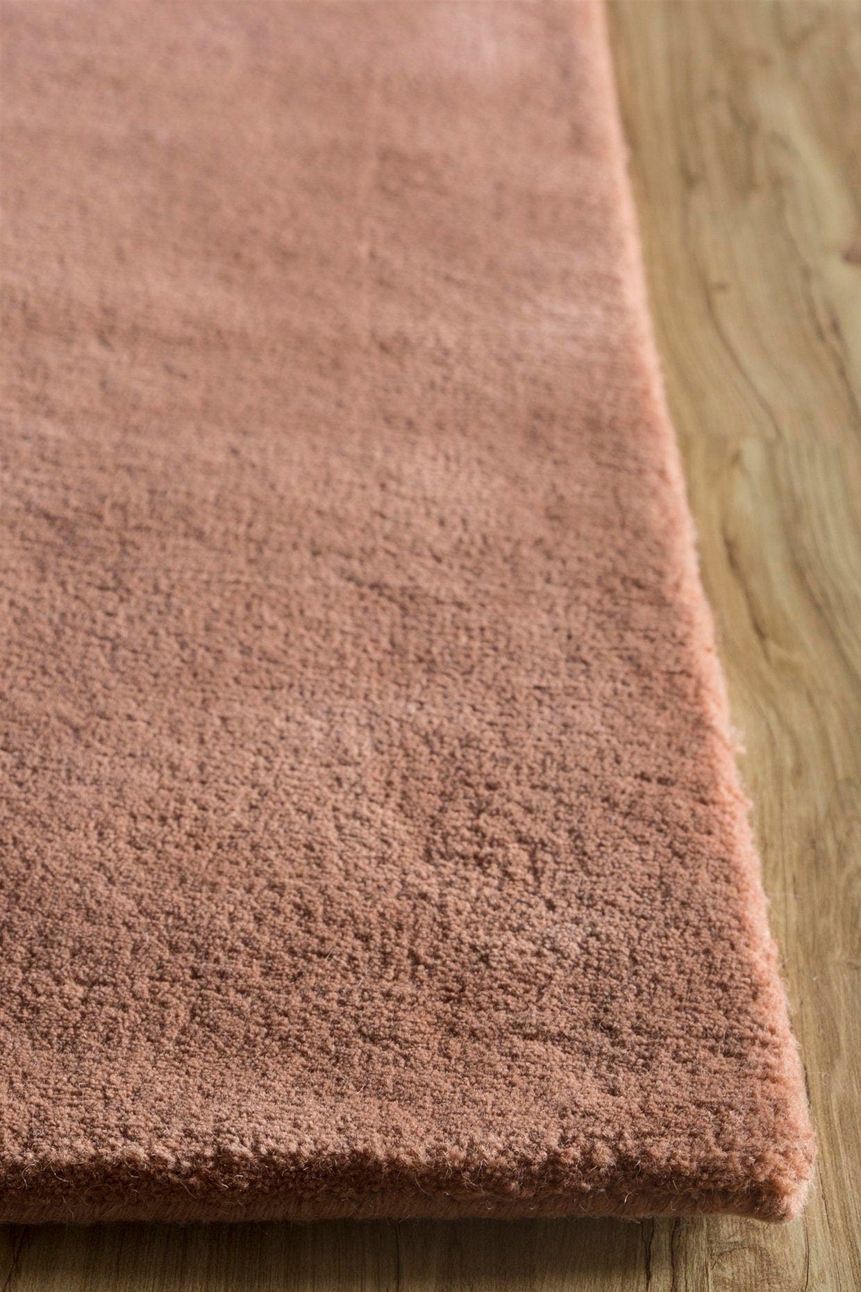 Rose Petal Bliss Hand-Loomed Wool Rug