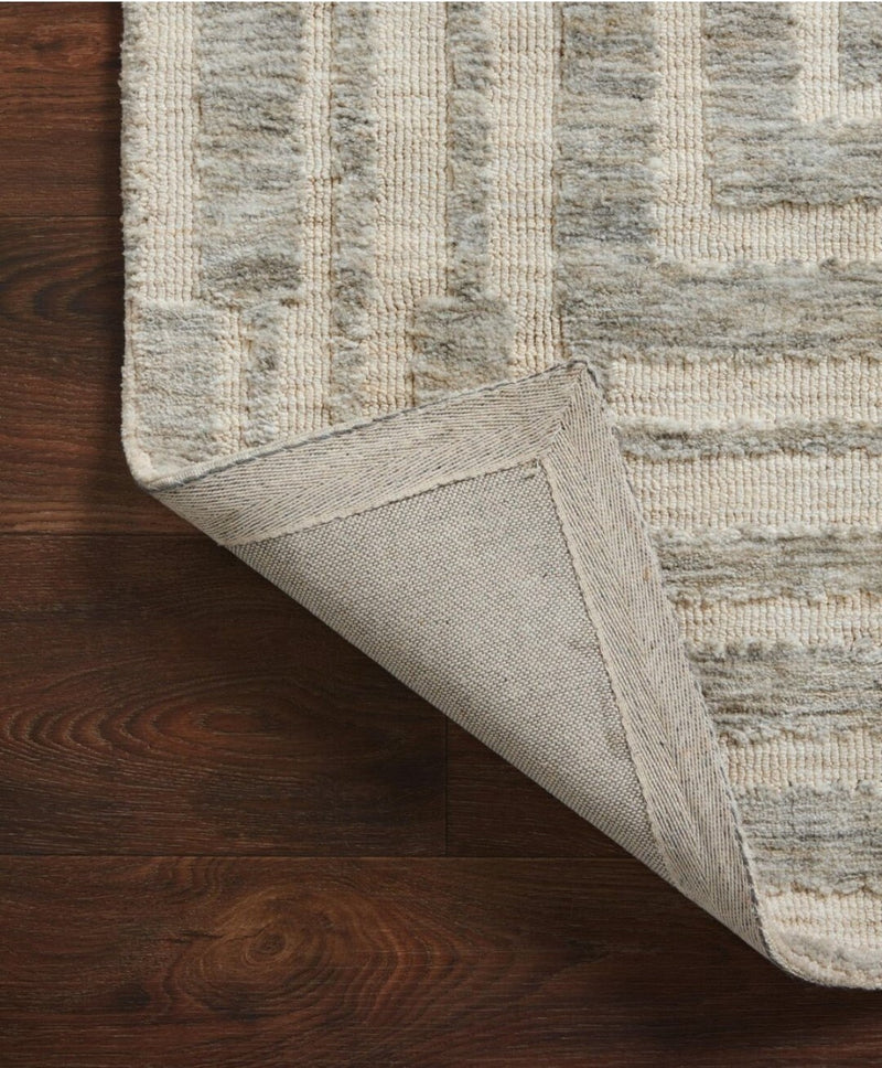 Grey & Beige Wool Rug | Beige Wool Rug | ROYAL COTTAGE