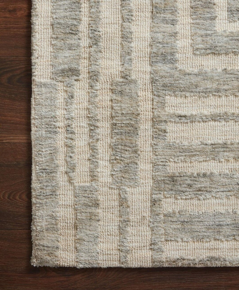Grey & Beige Wool Rug | Beige Wool Rug | ROYAL COTTAGE