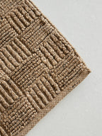 Natural Jute Texture Hand Woven Rug