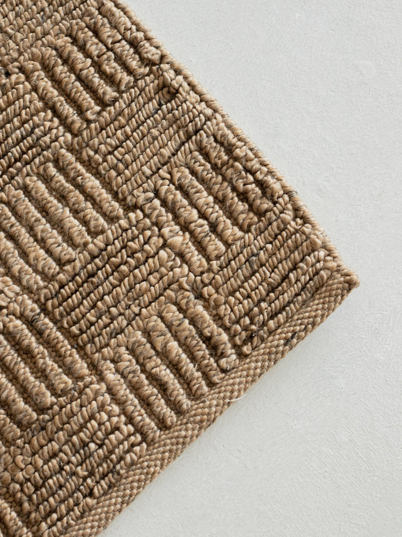 Natural Jute Texture Hand Woven Rug