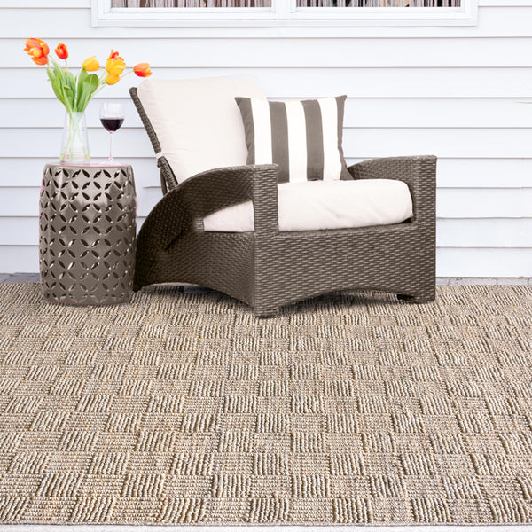 Natural Jute Texture Hand Woven Rug