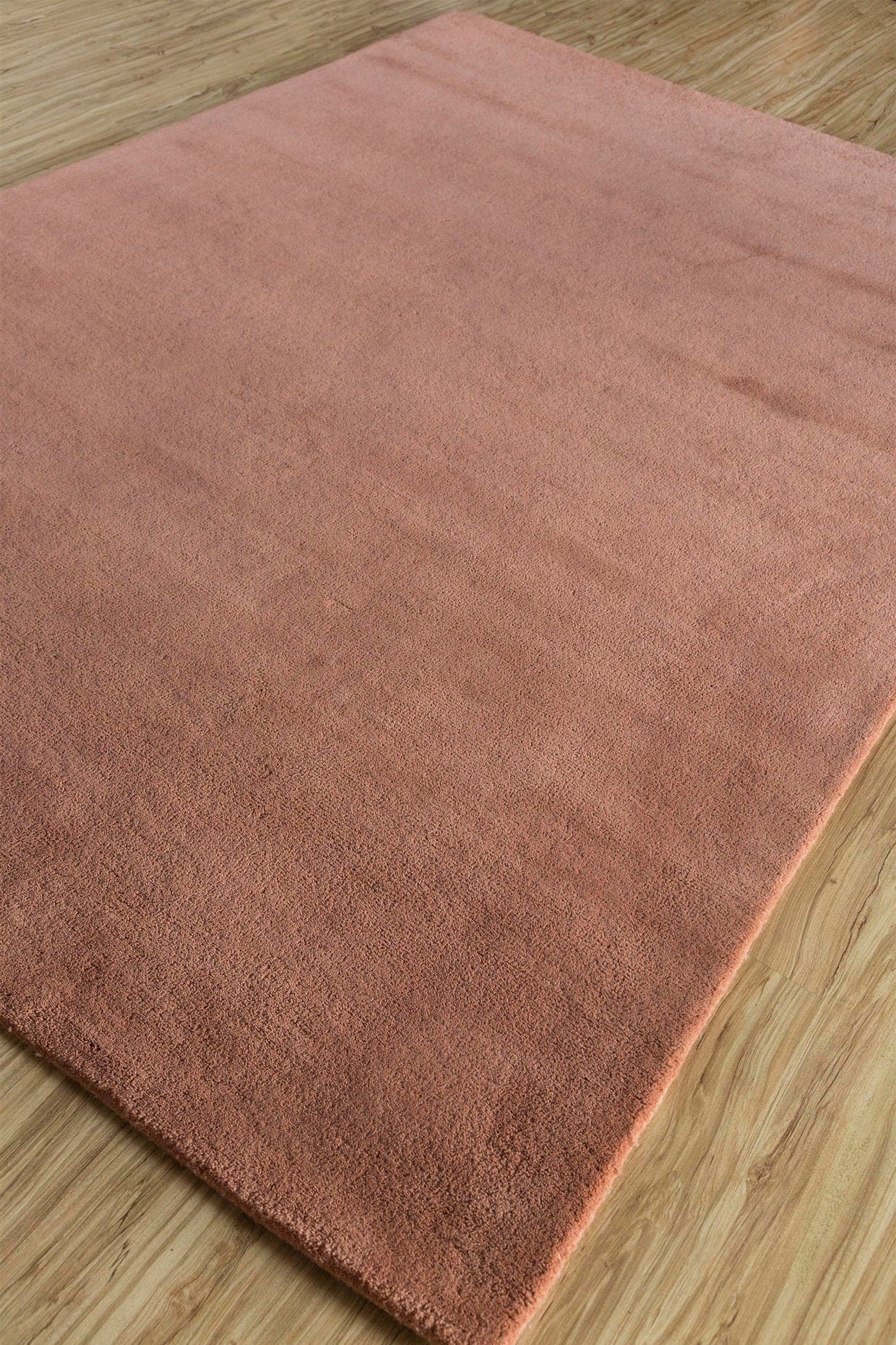 Rose Petal Bliss Hand-Loomed Wool Rug