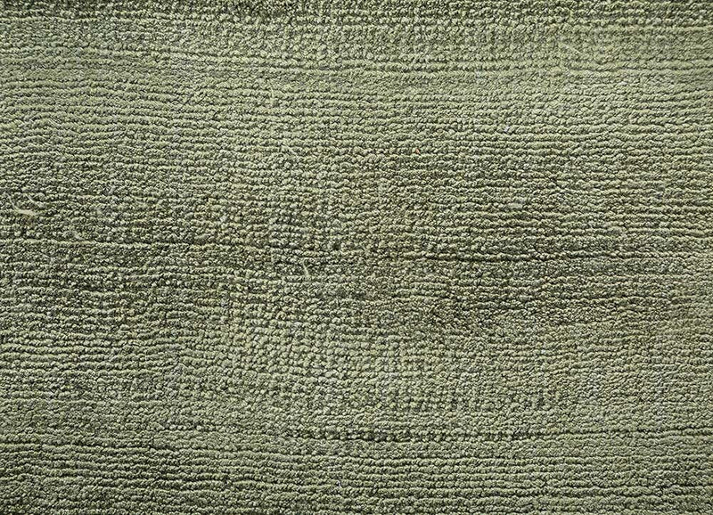 Solid Area Olive Green Hand-Tufted viscose Rug